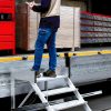 Sgabello industriale in alluminio 7060