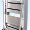 Sgabello professionale in alluminio WT