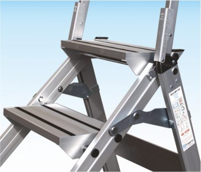 Sgabello professionale in alluminio WT
