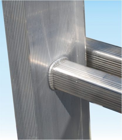 Scala professionale con agano in alluminio 1959N