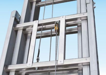 Scala professionale con agano in alluminio 1959N
