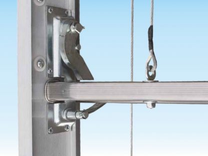 Scala professionale con agano in alluminio 1959N
