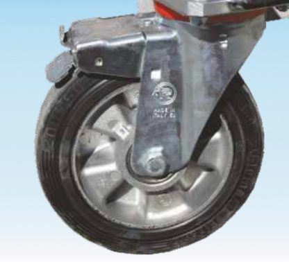 Scala aerea per autobotti in alluminio 8010