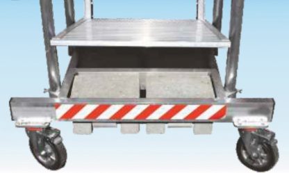 Scala aerea per autobotti in alluminio 8010