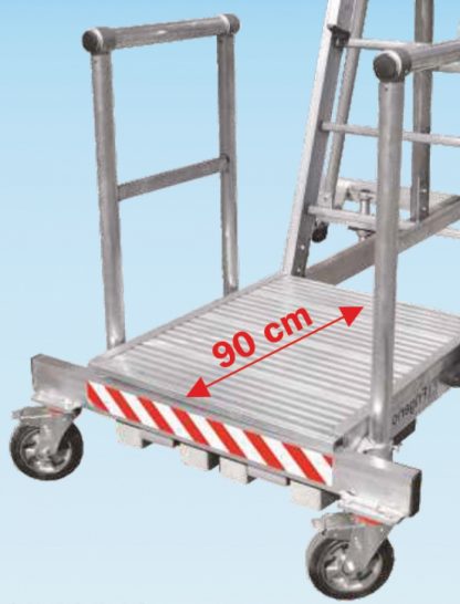 Scala aerea per autobotti in alluminio 8010