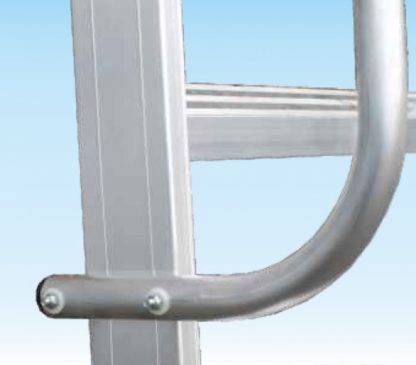 Scala professionale a palchetto in alluminio 6087