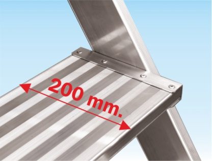 Scala a palchetto in alluminio heavy-duty 7760 7780
