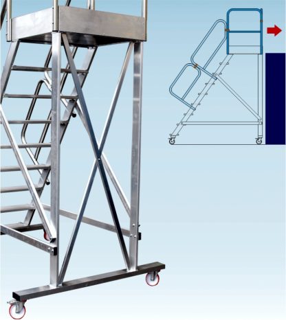 Scala a palchetto in alluminio heavy-duty 7760 7780
