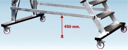 Scala a palchetto in alluminio heavy-duty 7760 7780