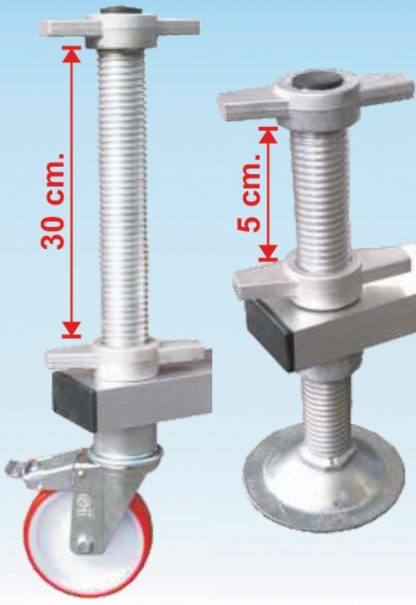 Scale in alluminio per accesso contenitori piattaforma ecologica 7800