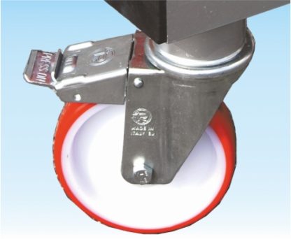 Scale in alluminio per accesso contenitori piattaforma ecologica 7800