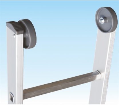 Scala professionale in alluminio con fune 3051N - 3060N