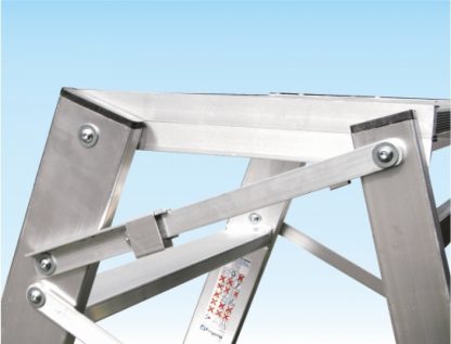 Sgabello in alluminio professionale modello 6029